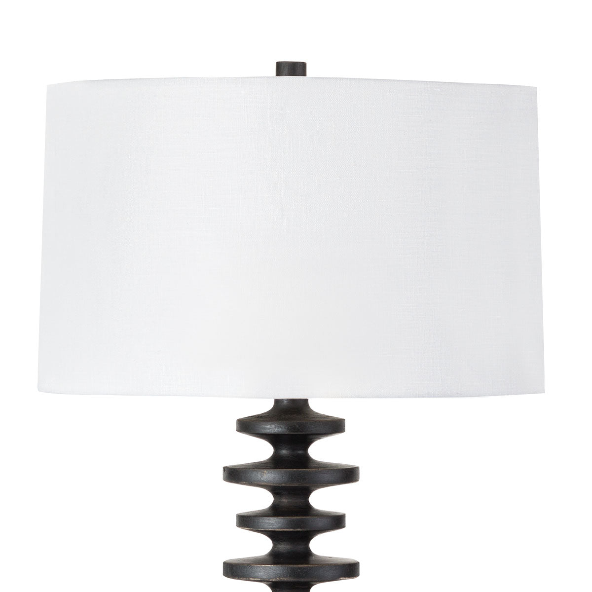 Fishbone buffet table lamp