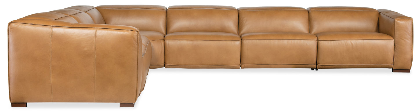 Fresco 6 seat sectional 3-pwr