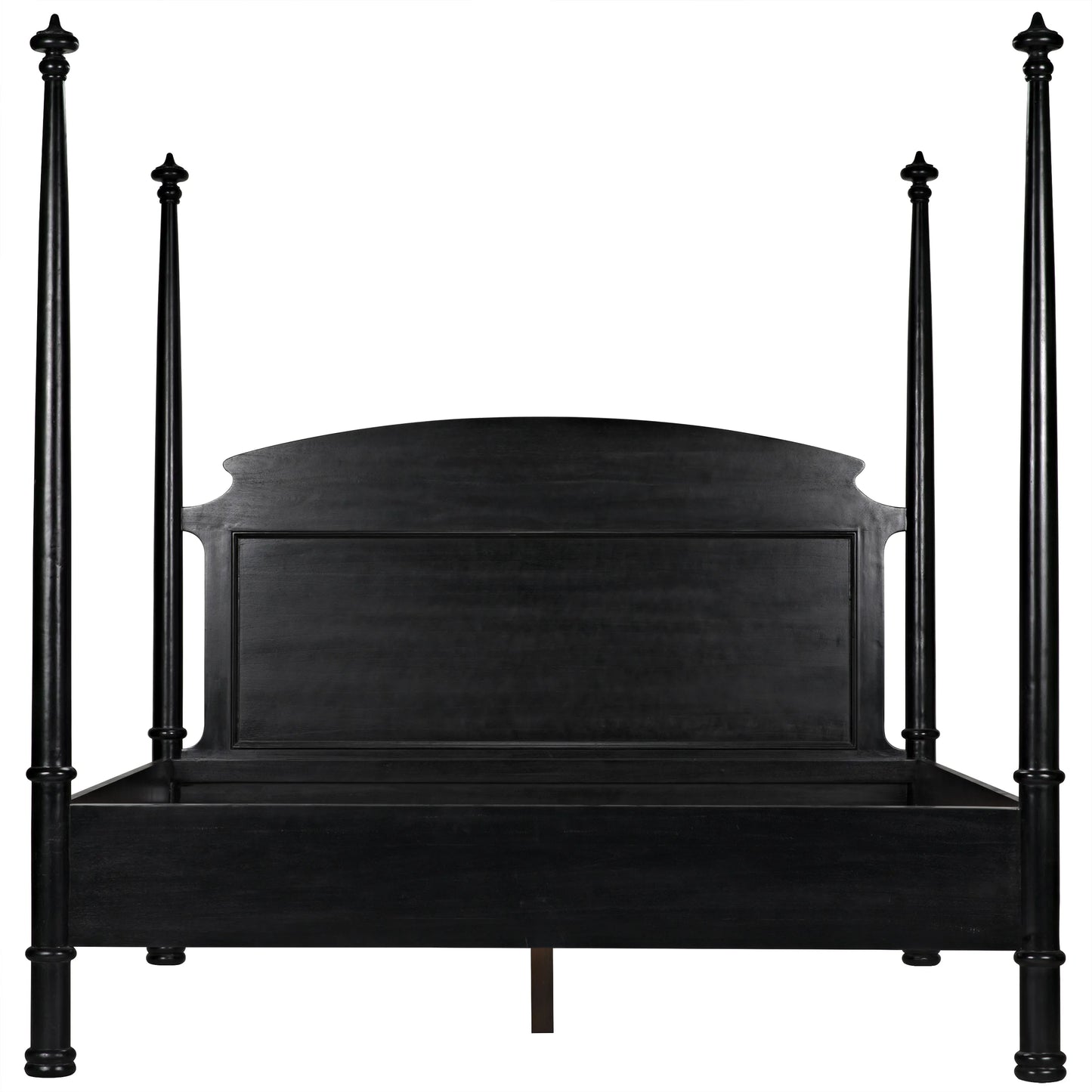 New douglas bed, eastern king, hand rubbed black