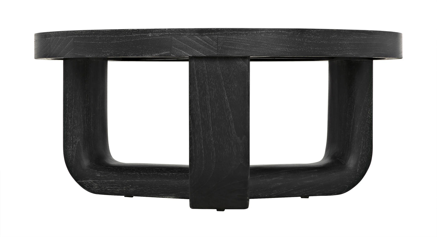 Joel coffee table, cinder black