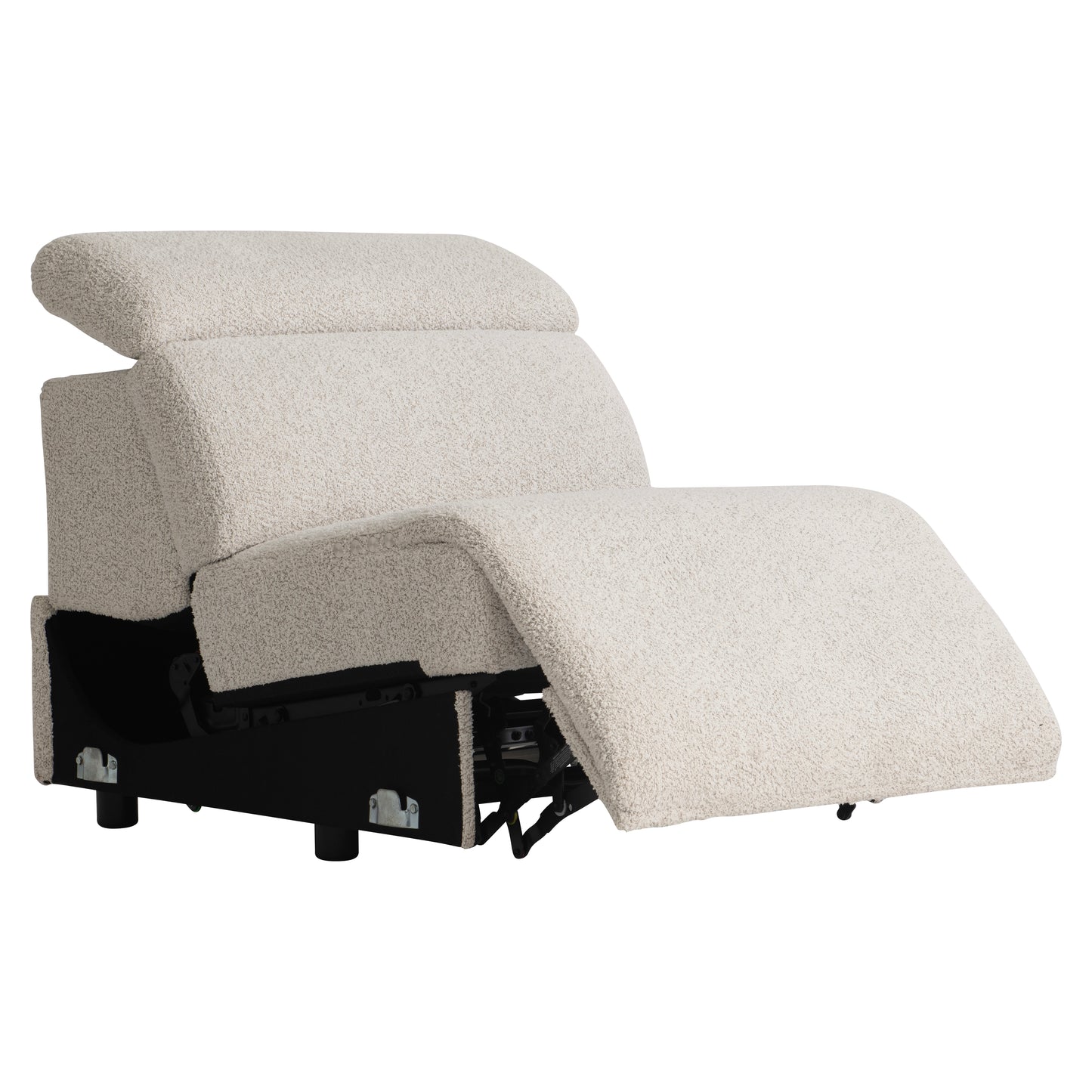 Aldo fabric armless power motion chair