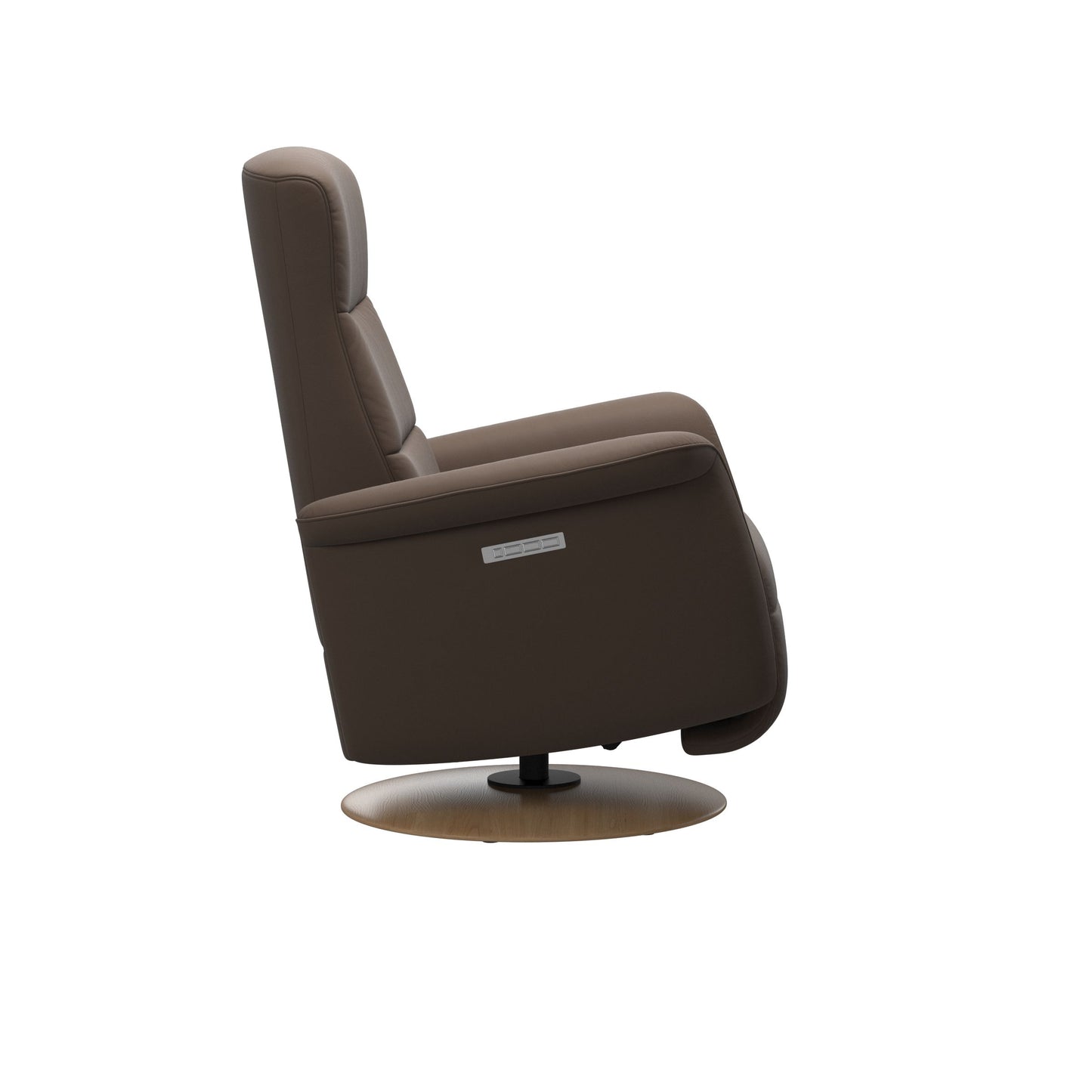 Stressless® mike (m) power with moon wood base