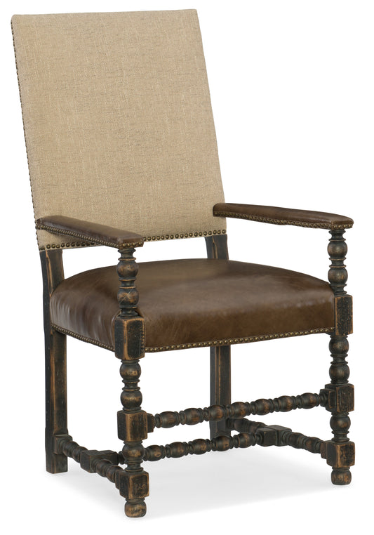 Hill country comfort upholstered arm chair - 2 per carton/price ea