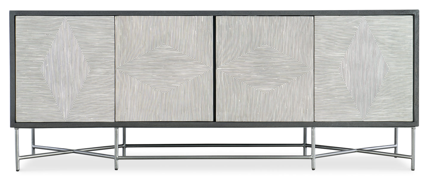 Commerce and market fine lines credenza