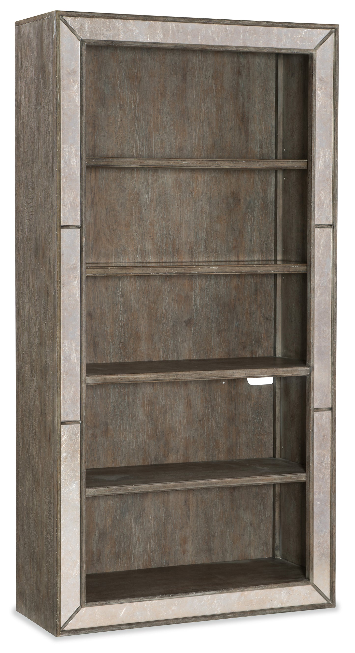 Rustic glam bookcase