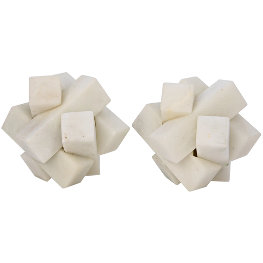 Cube puzzle object, set of 2