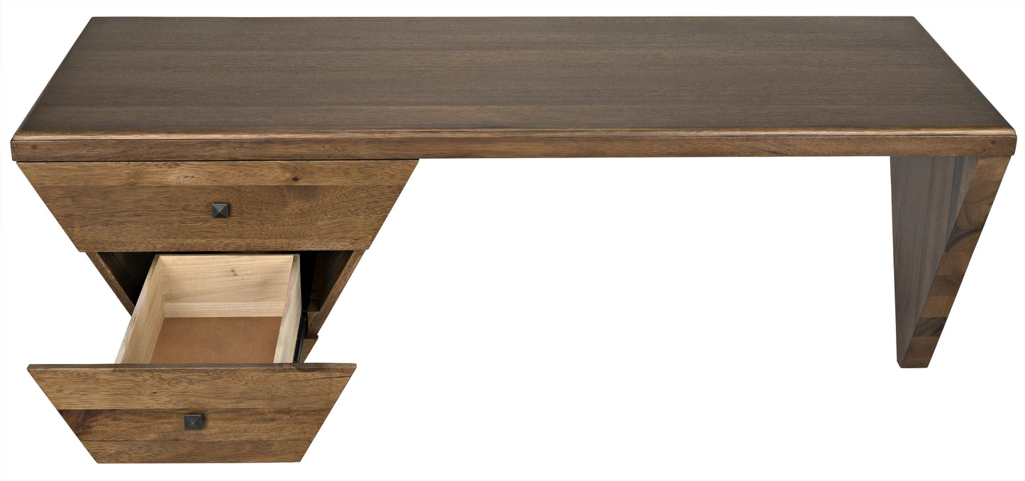 Tetramo desk, dark walnut