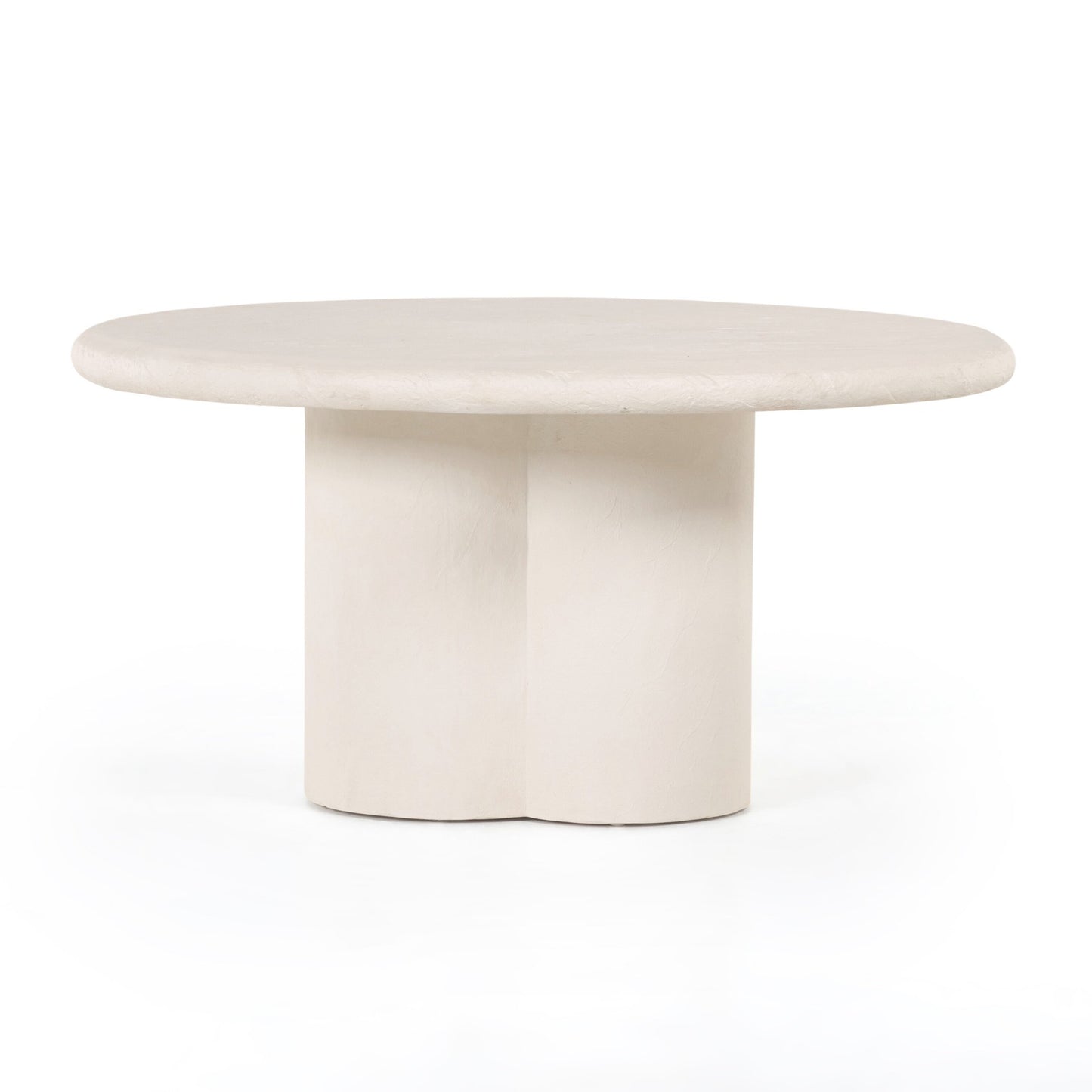 Grano dining table-plaster molded concte