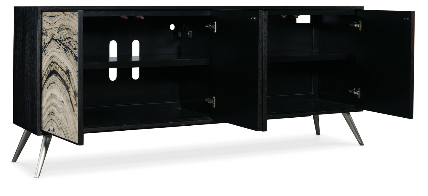 Melange rockee four door credenza