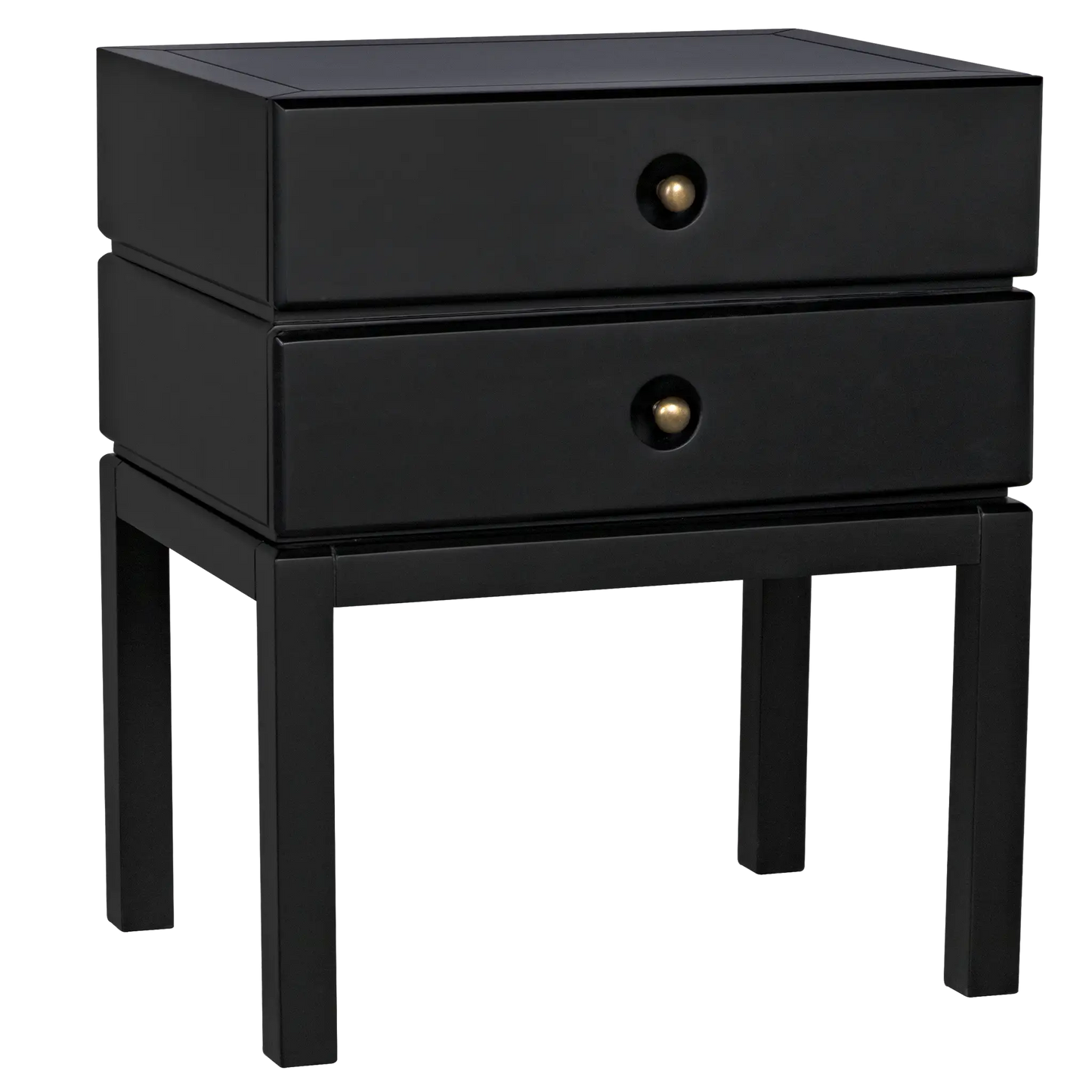 Andras side table, black