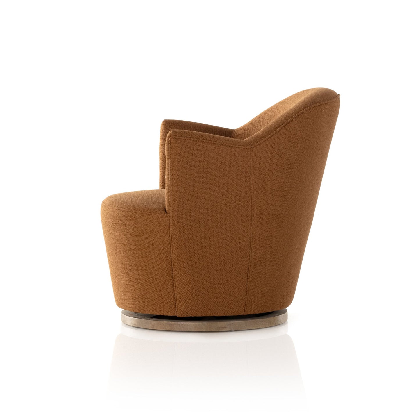 Aurora swivel chair-patton burnish