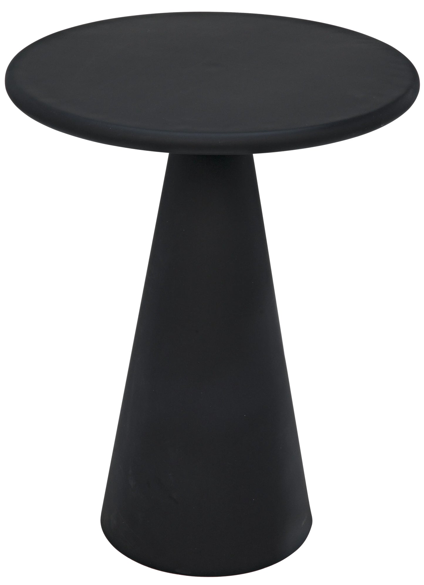 Idiom side table, black steel