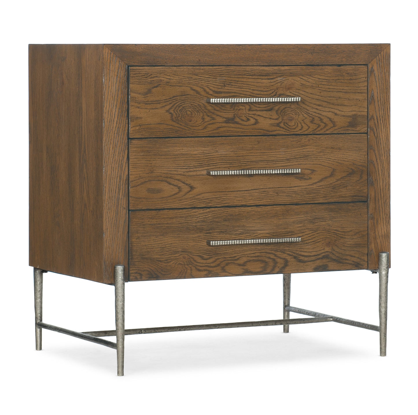 Chapman three-drawer nightstand