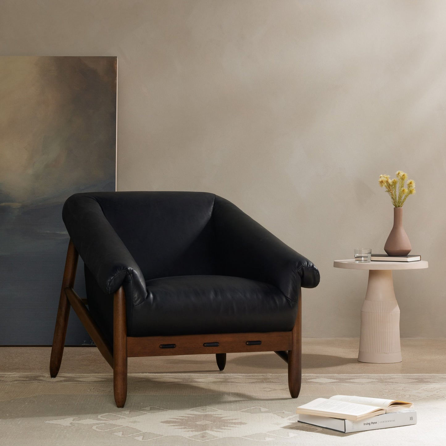 Reggie chair-heirloom black