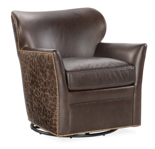 Kenya hearth swivel chair