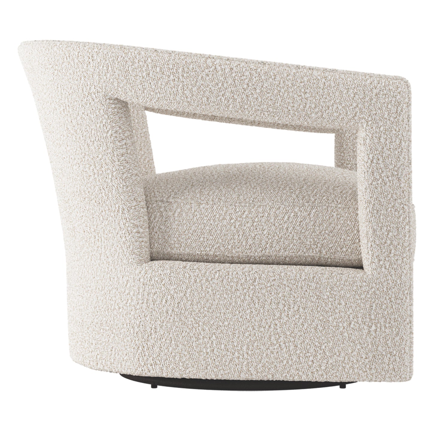 Alana fabric swivel chair