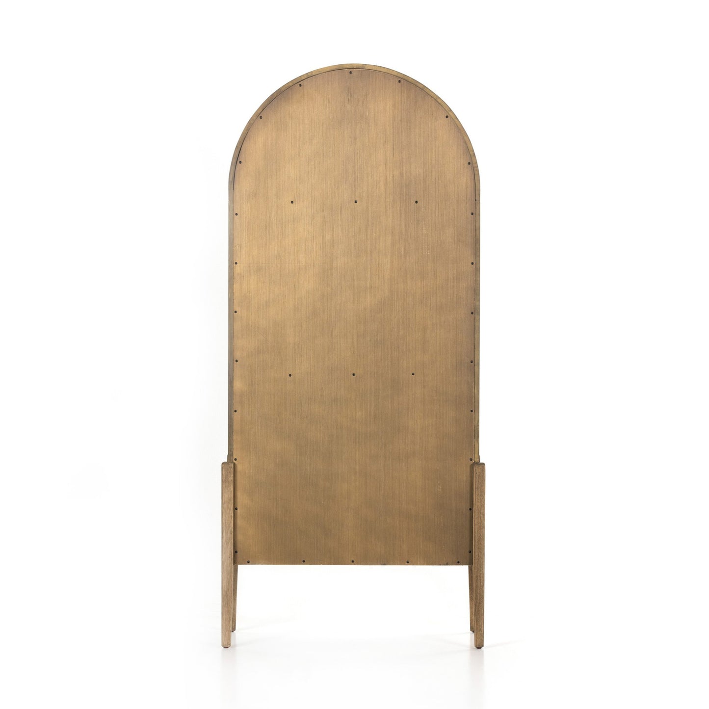 Tolle cabinet - drifted oak solid-antique brass
