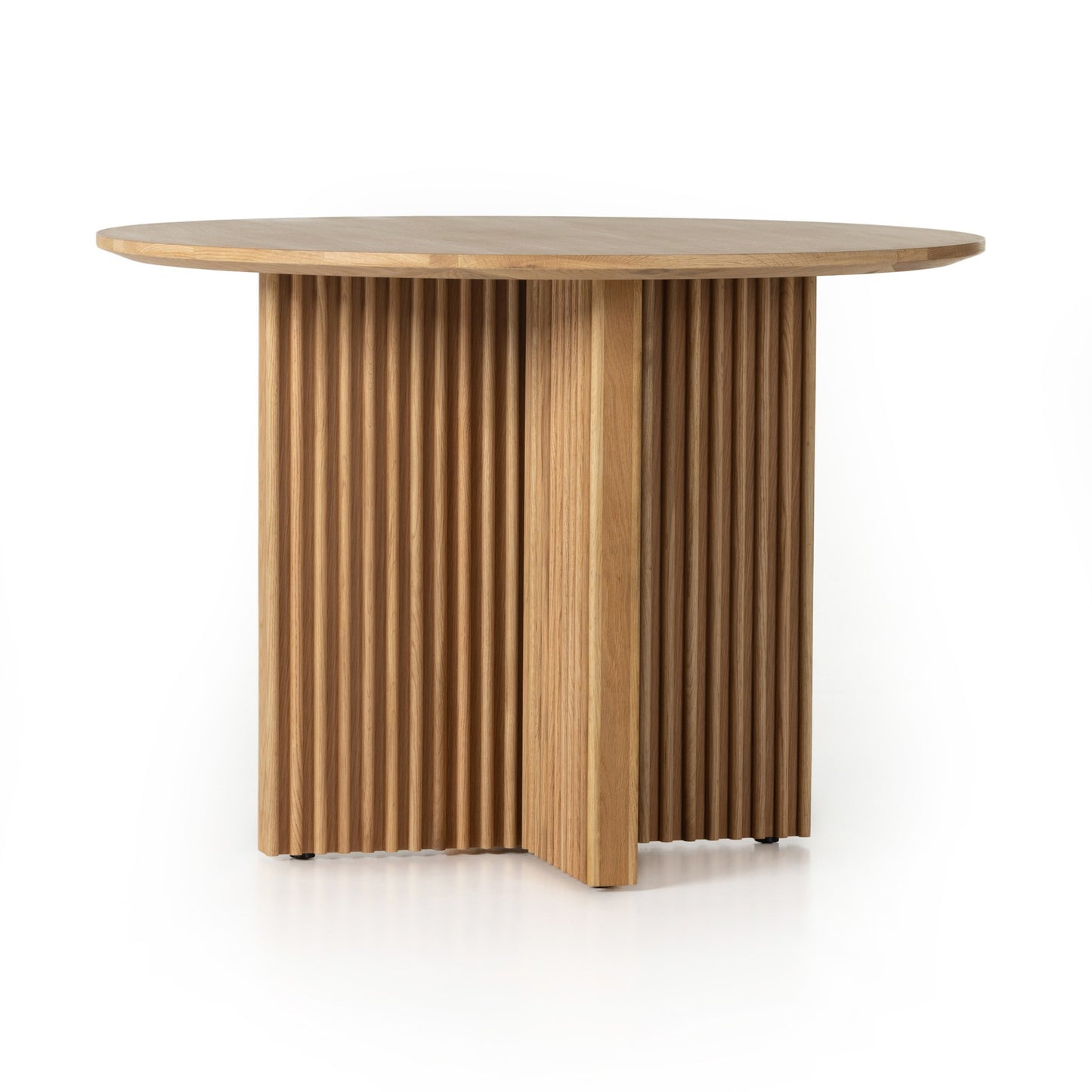Copo dining table 43.5": natural oak-natural oak veneer