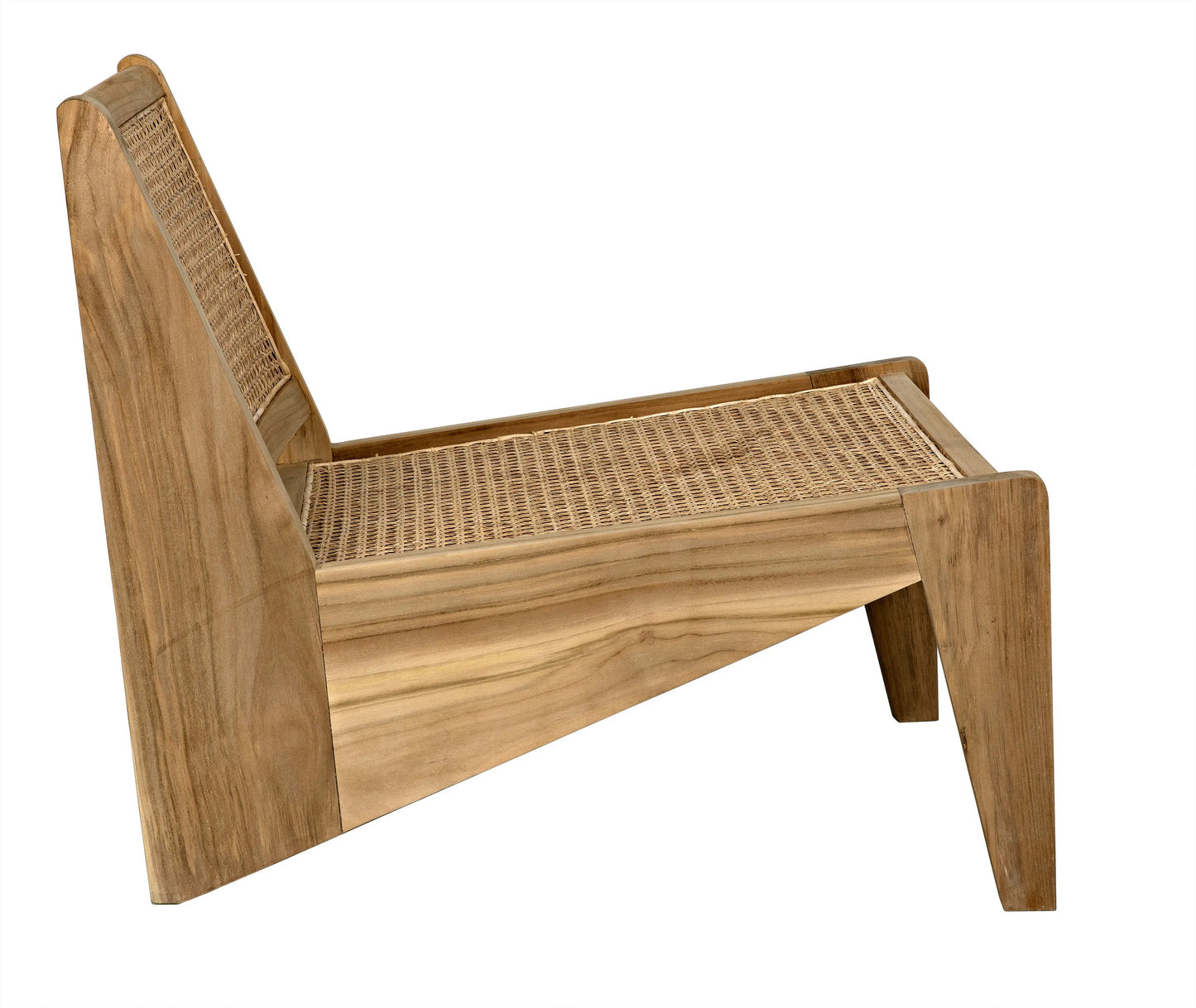 Udine chair with caning, teak