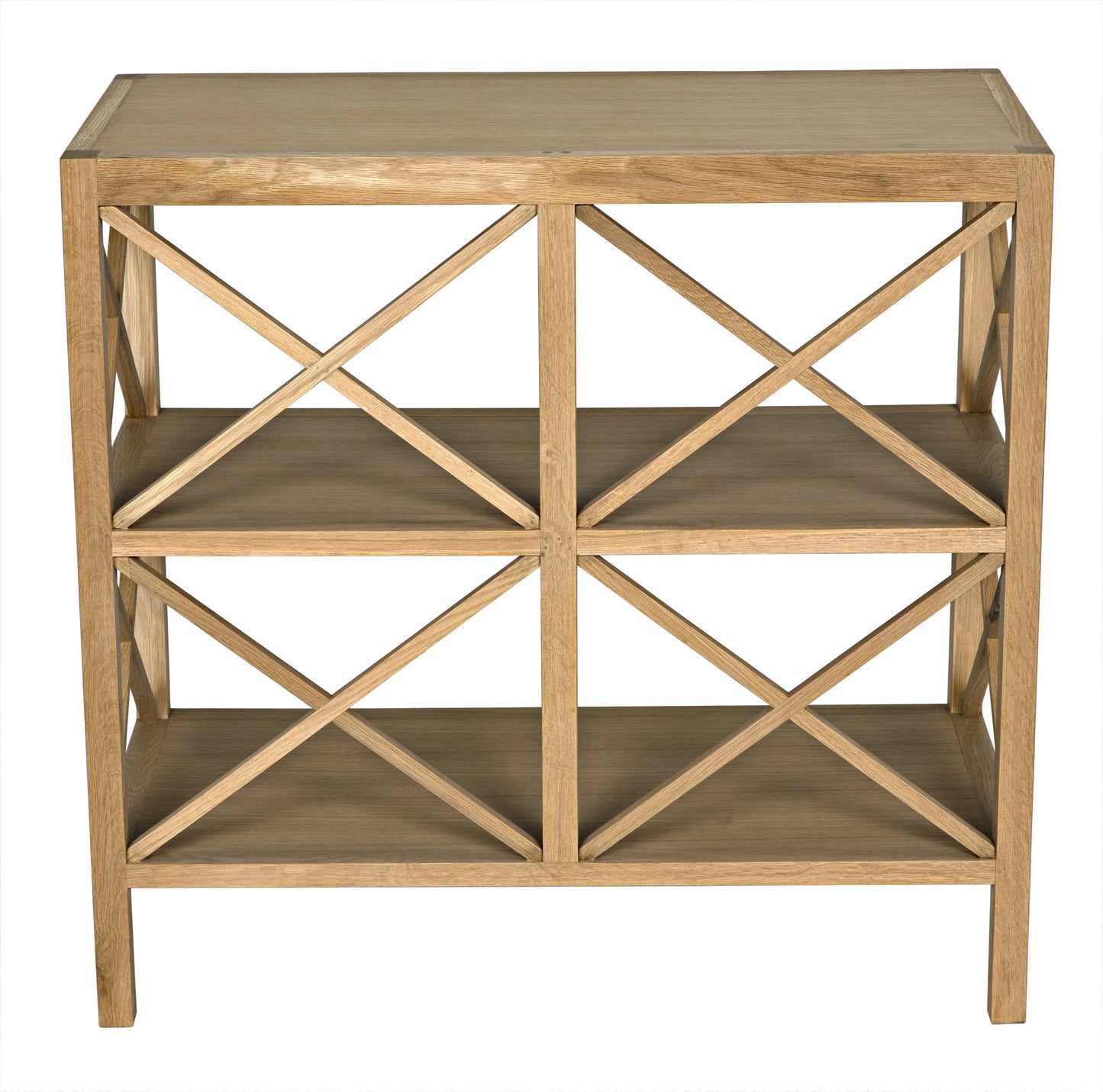 Nikolai side table, white oak