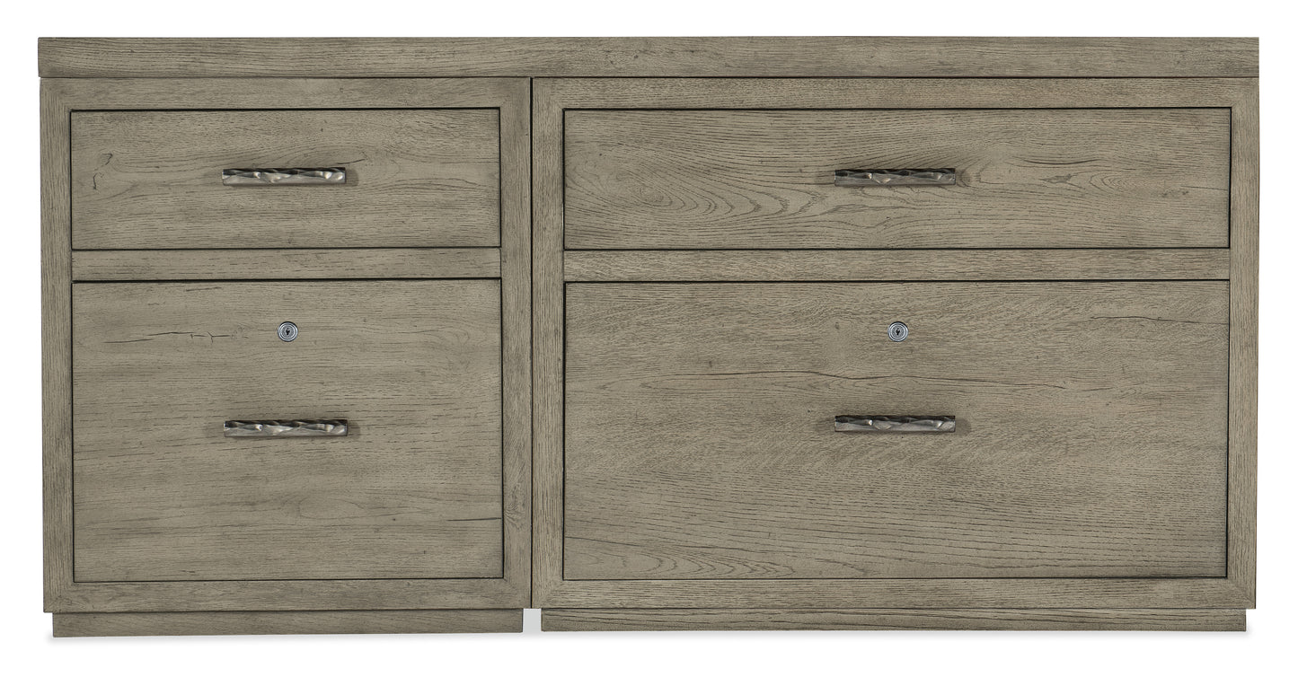 Linville falls 60" credenza with file and lateral file