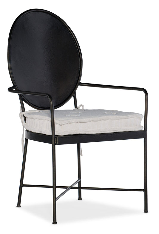 Ciao bella metal arm chair - 2 per carton/price ea