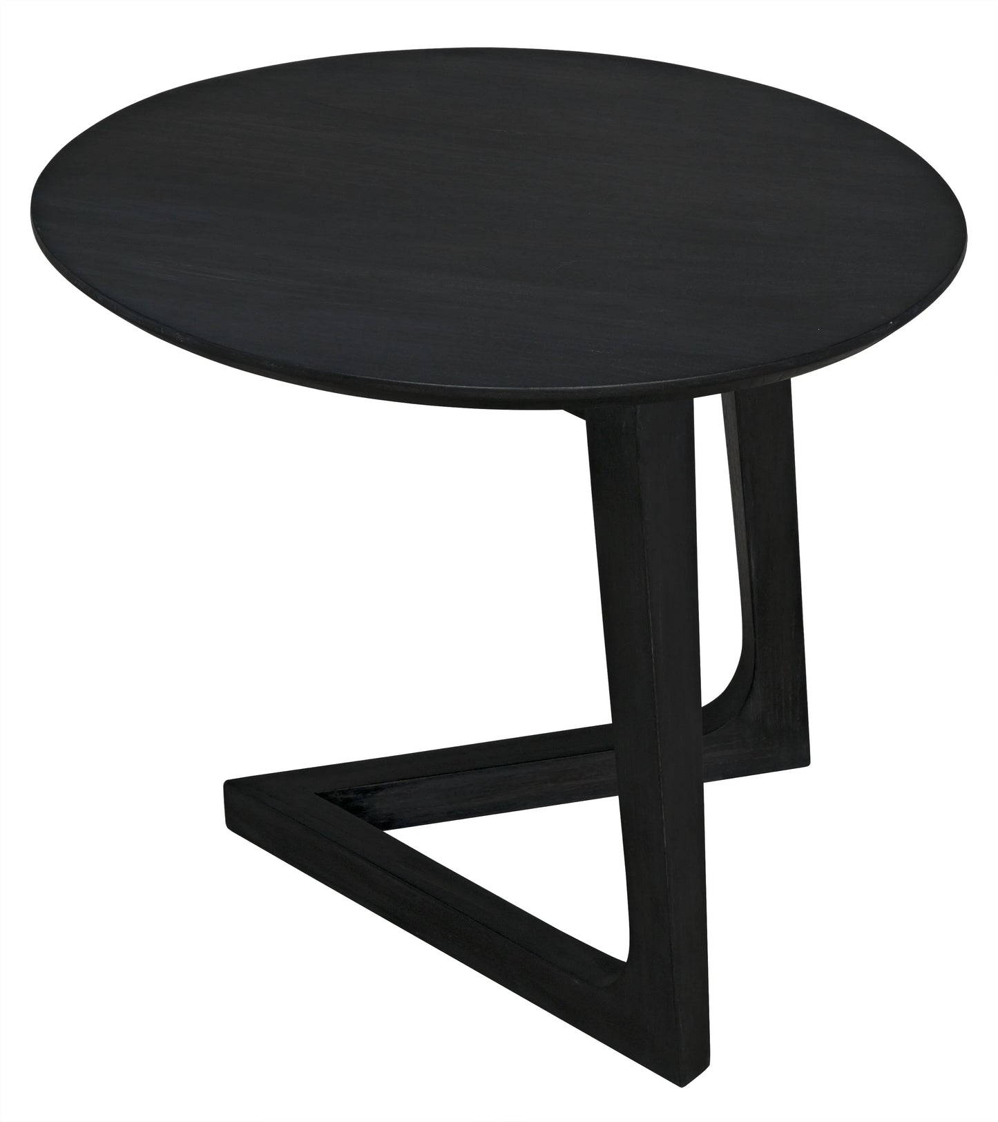 Cantilever table, charcoal black