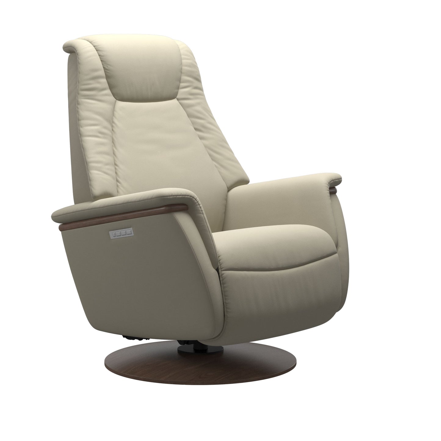 Stressless® max (m) power with moon wood base