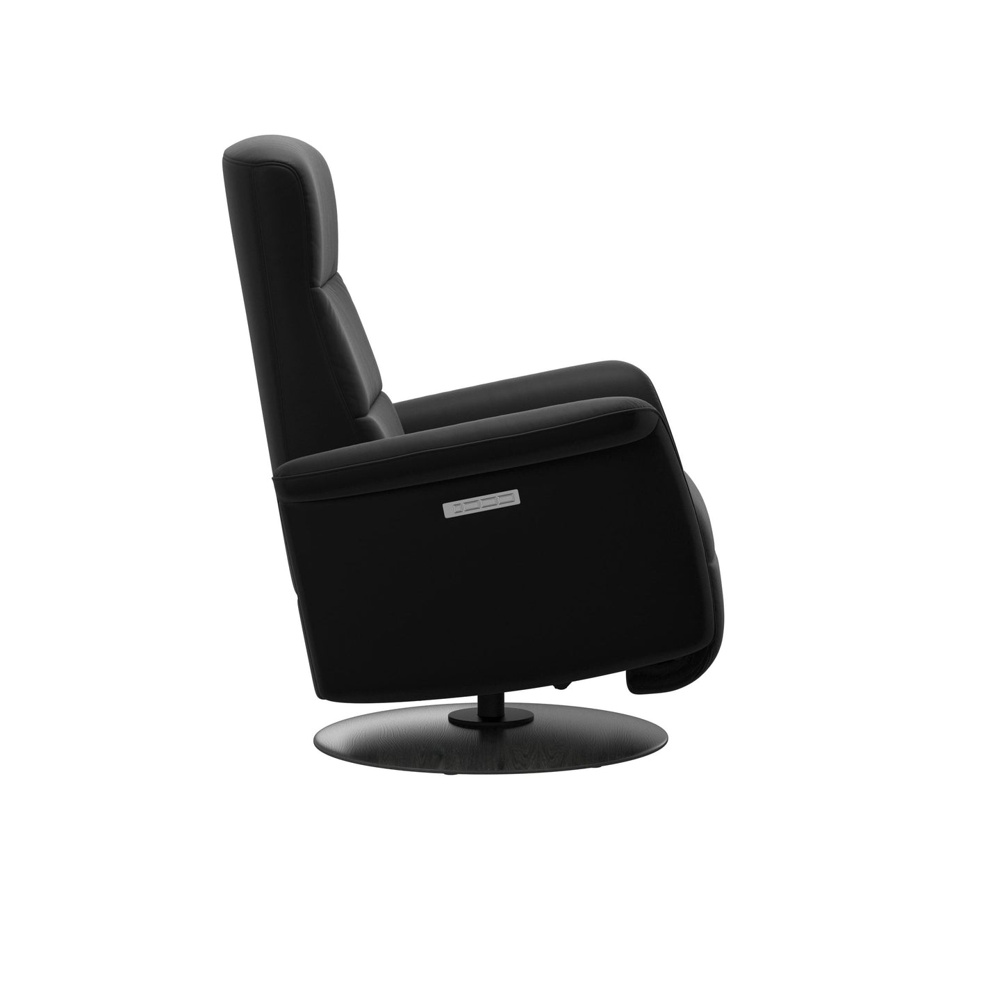 Stressless® mike (s) power with moon wood base