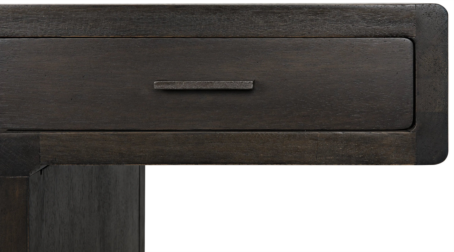 Degas desk, ebony walnut