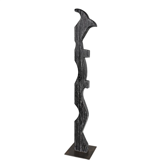 Balper sculpture, cinder black