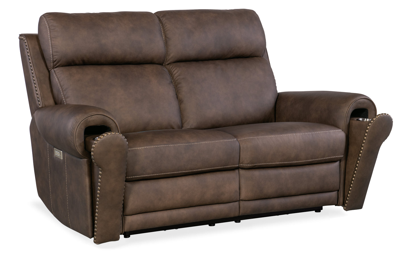 Duncan power loveseat w/power headrest & lumbar