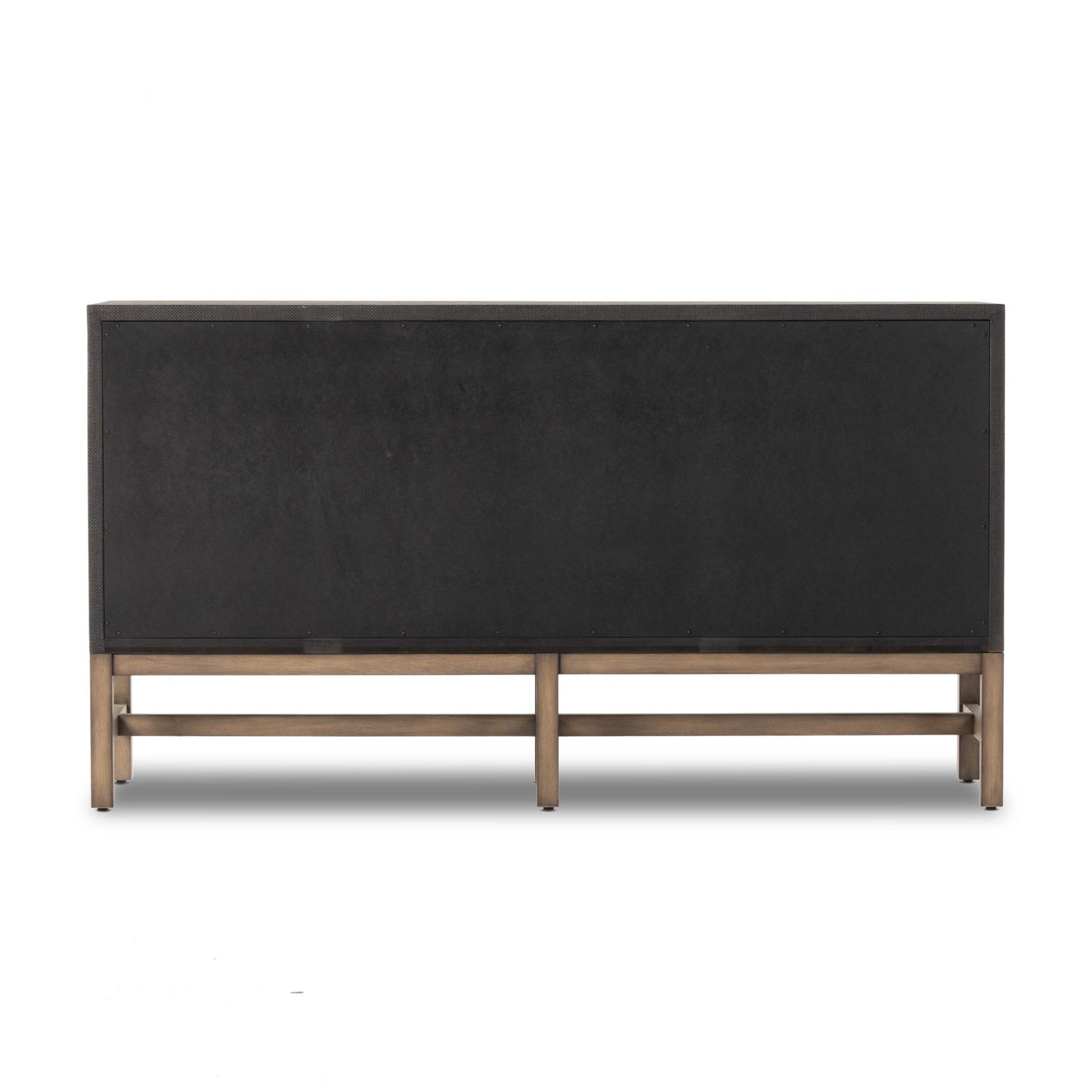 Fiona 6 drawer dresser-black raffia