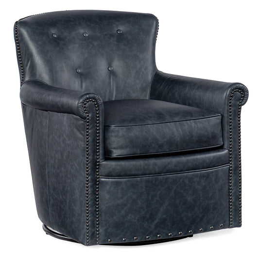 Swivel club chair