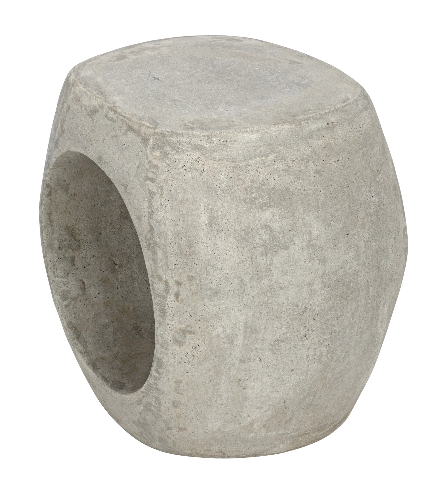 Trou side table/stool, fiber cement