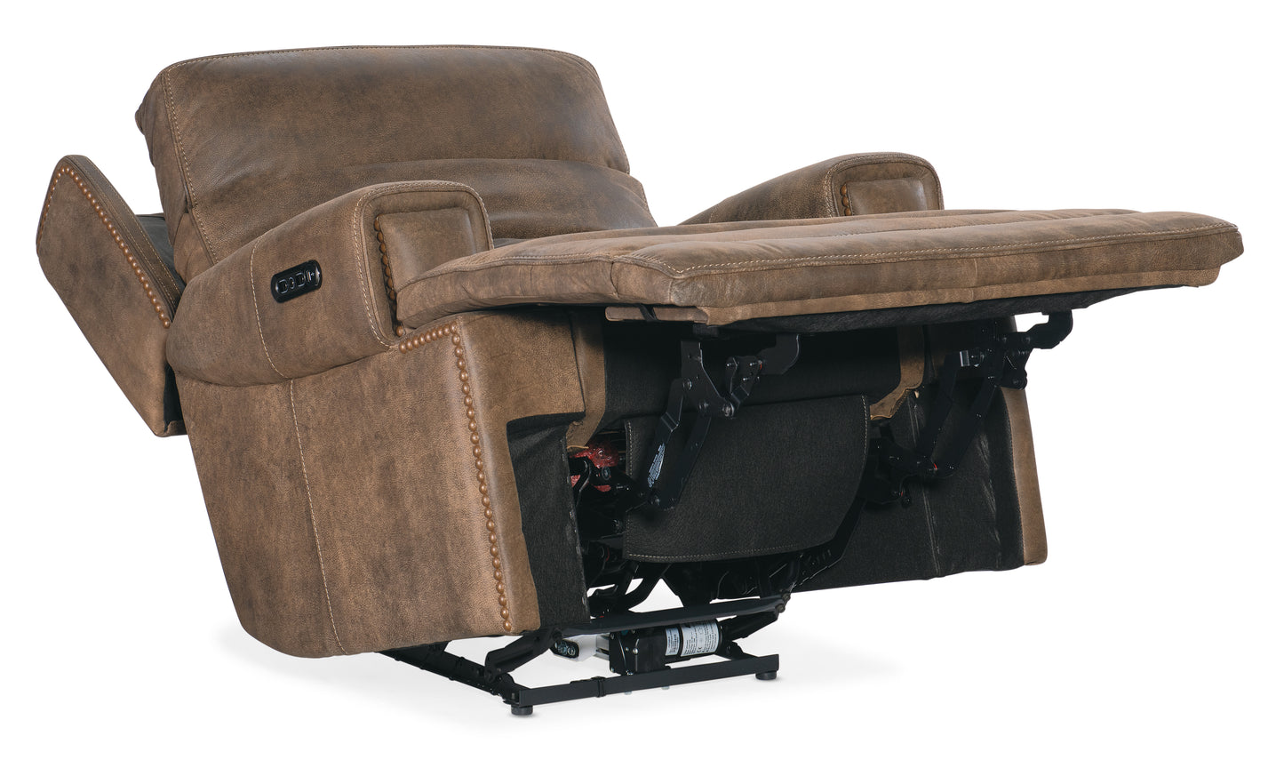 Wheeler power recliner with power headrest