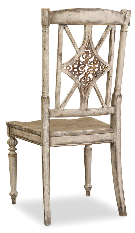 Chatelet fretback side chair - 2 per carton/price ea