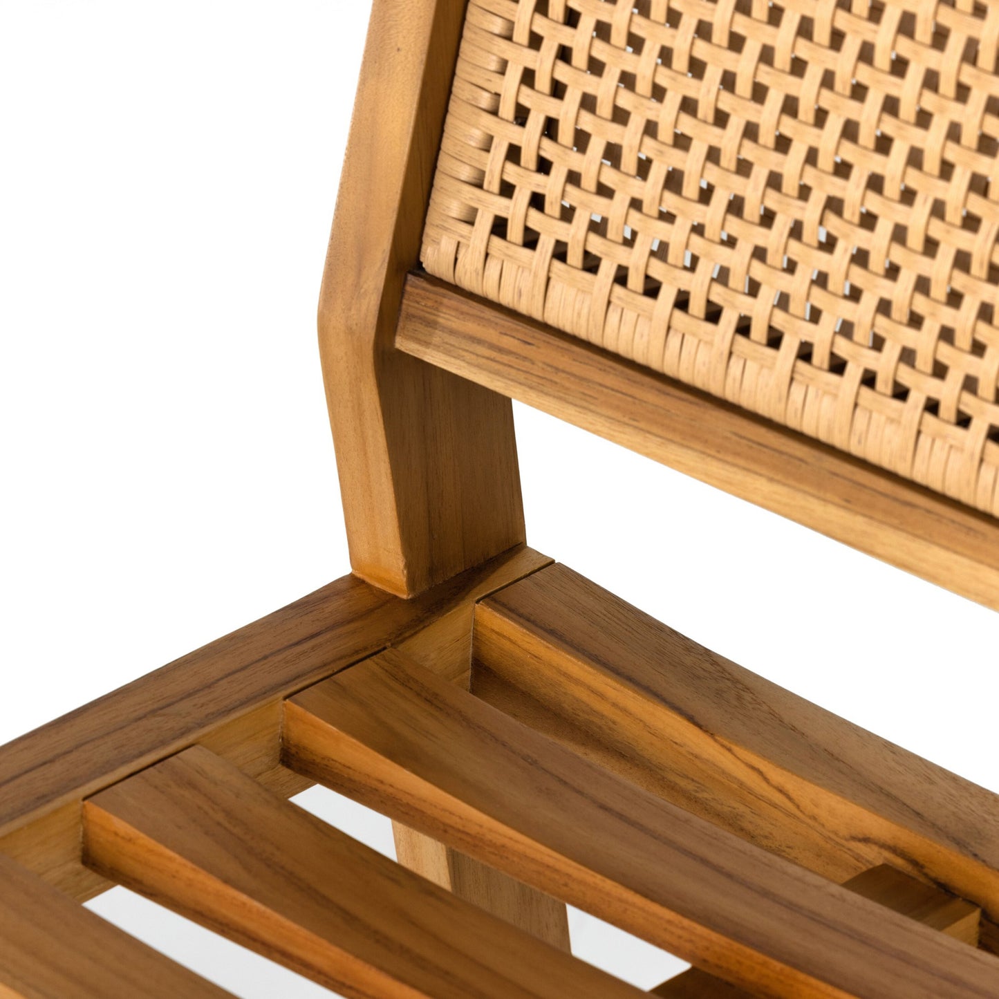 Merit outdoor dining chair-natural teak