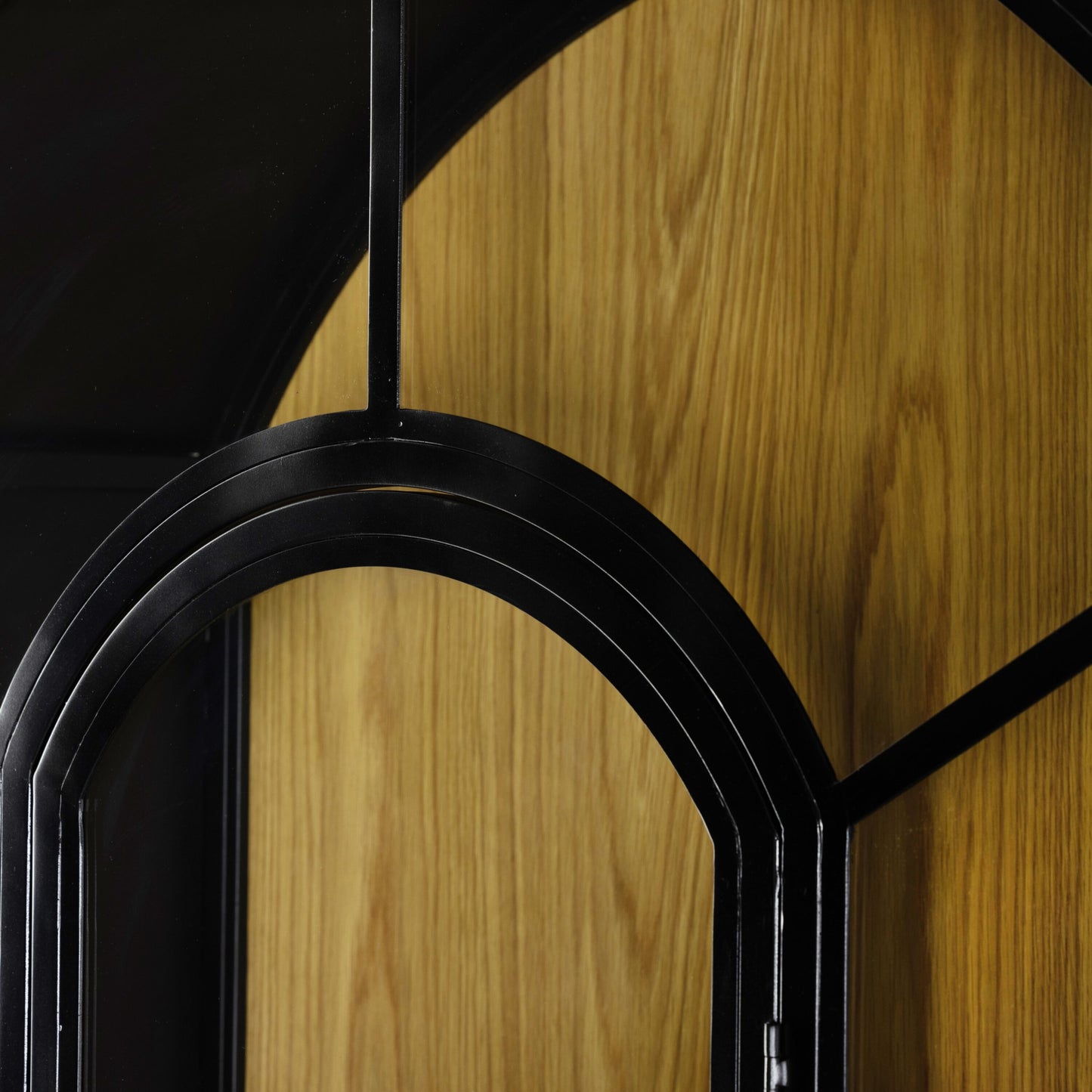 Belmont cabinet oak-black