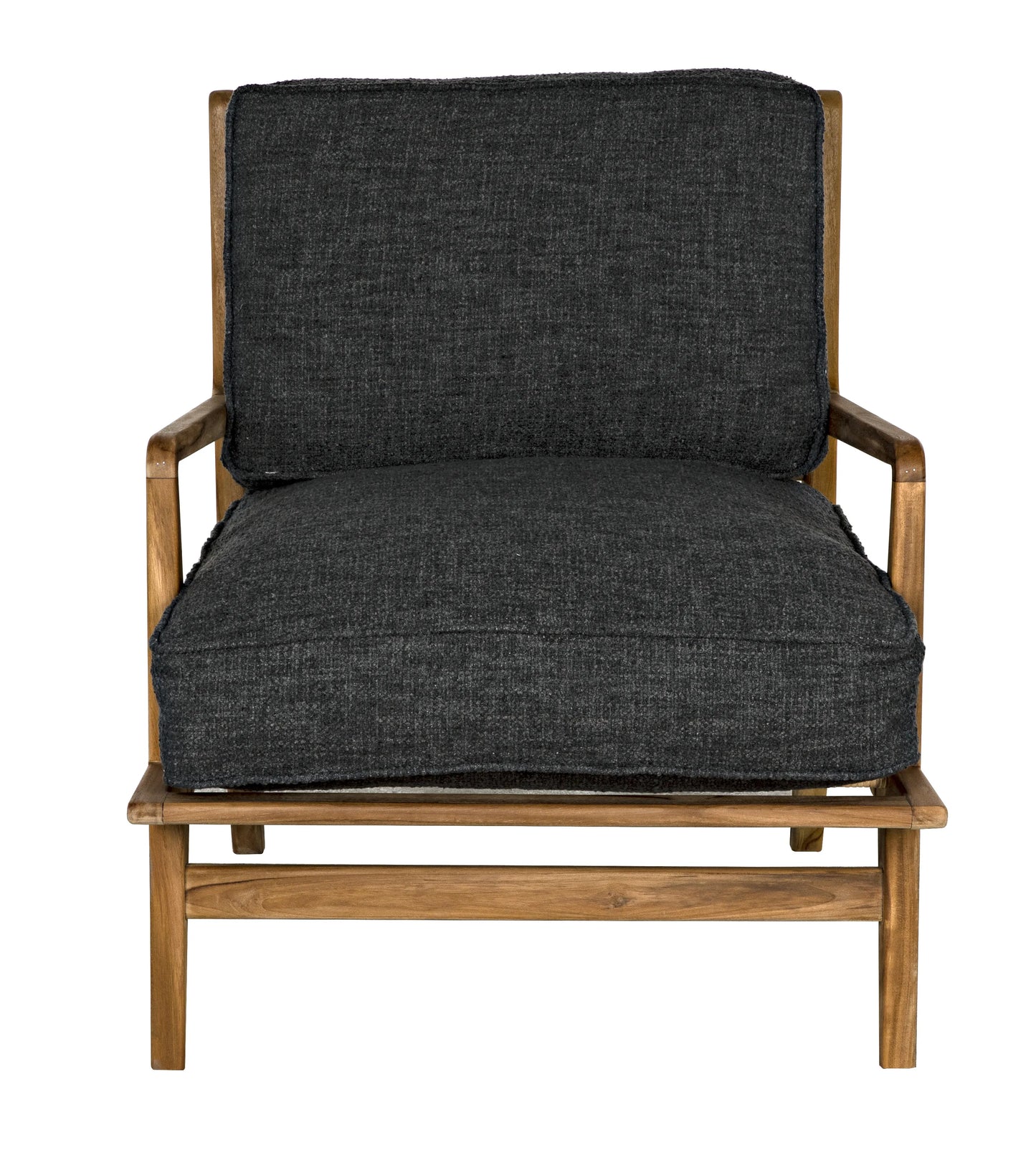 Allister chair, gray us made cushions