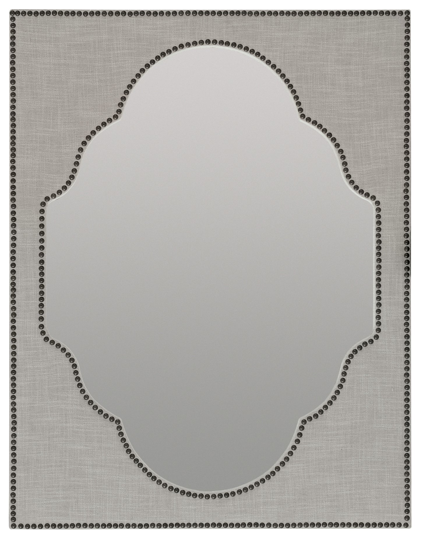 Boheme nourmand linen wrapped mirror