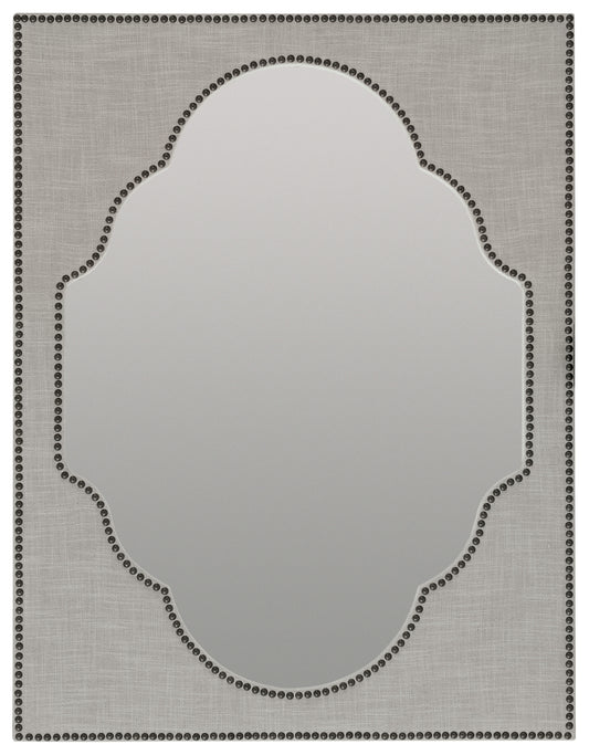 Boheme nourmand linen wrapped mirror