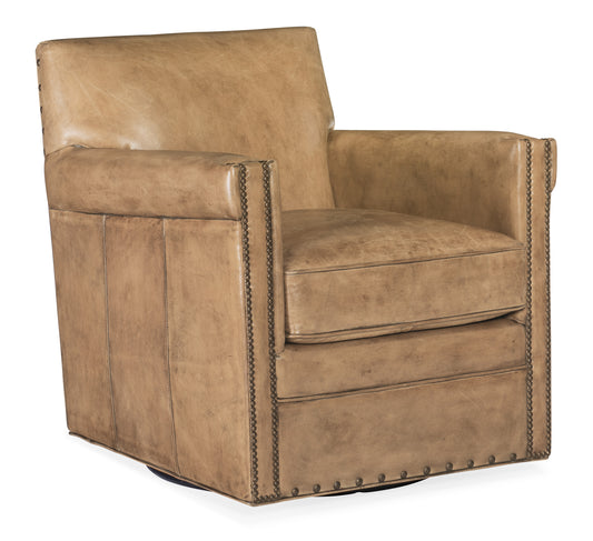 Potter swivel club chair