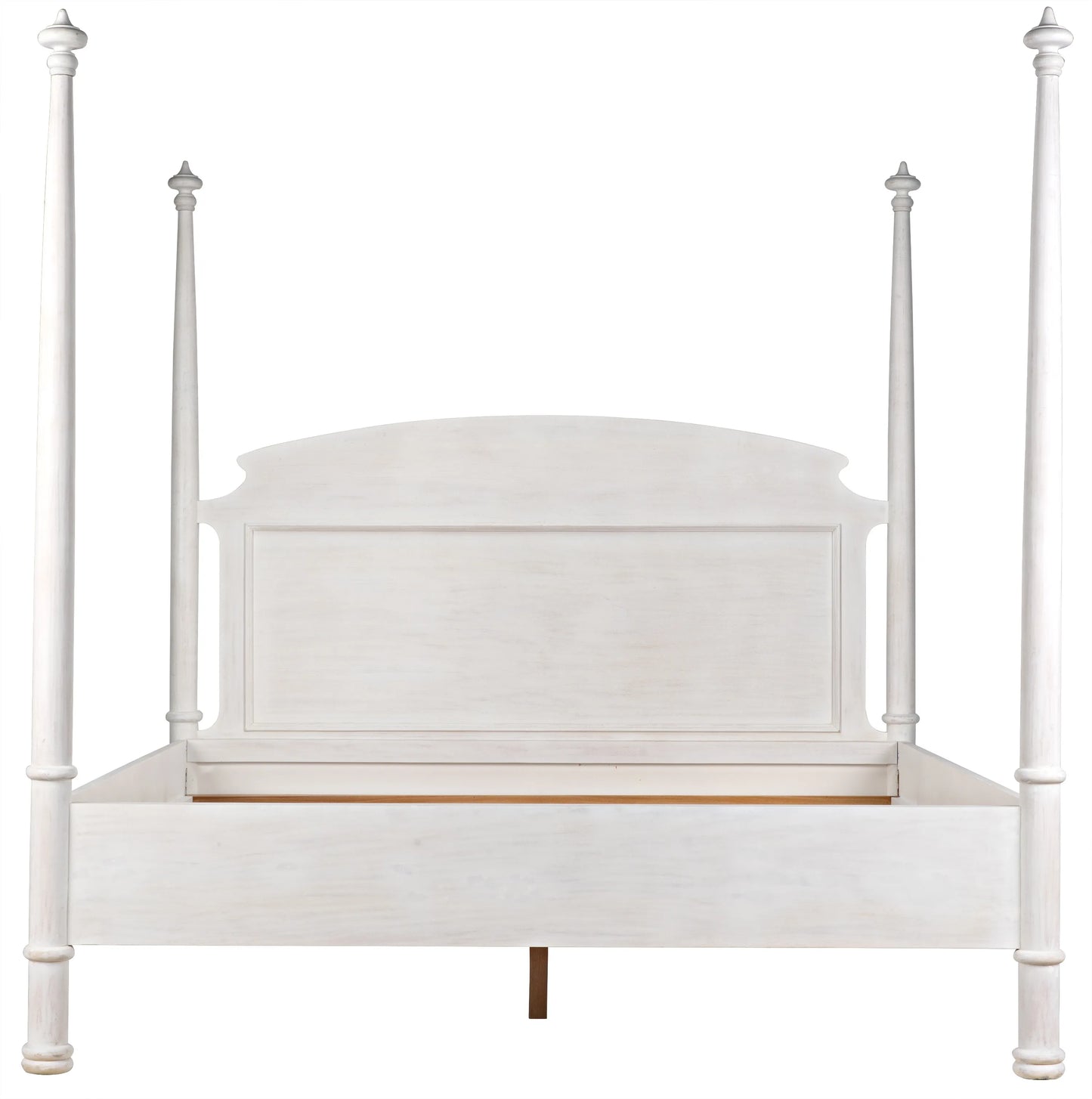 New douglas bed, eastern king, white wash