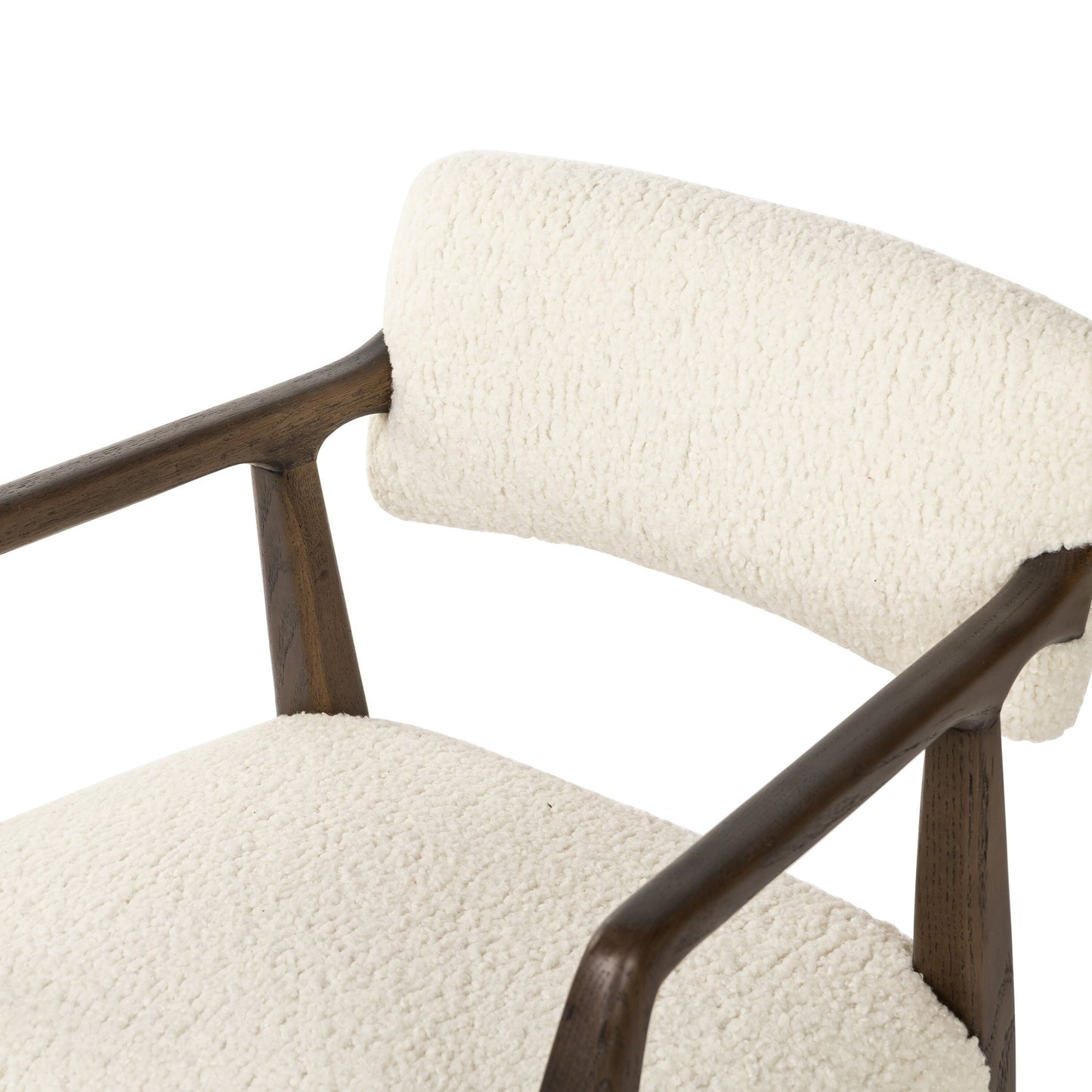 Tyler dining armchair-sheepskin natural