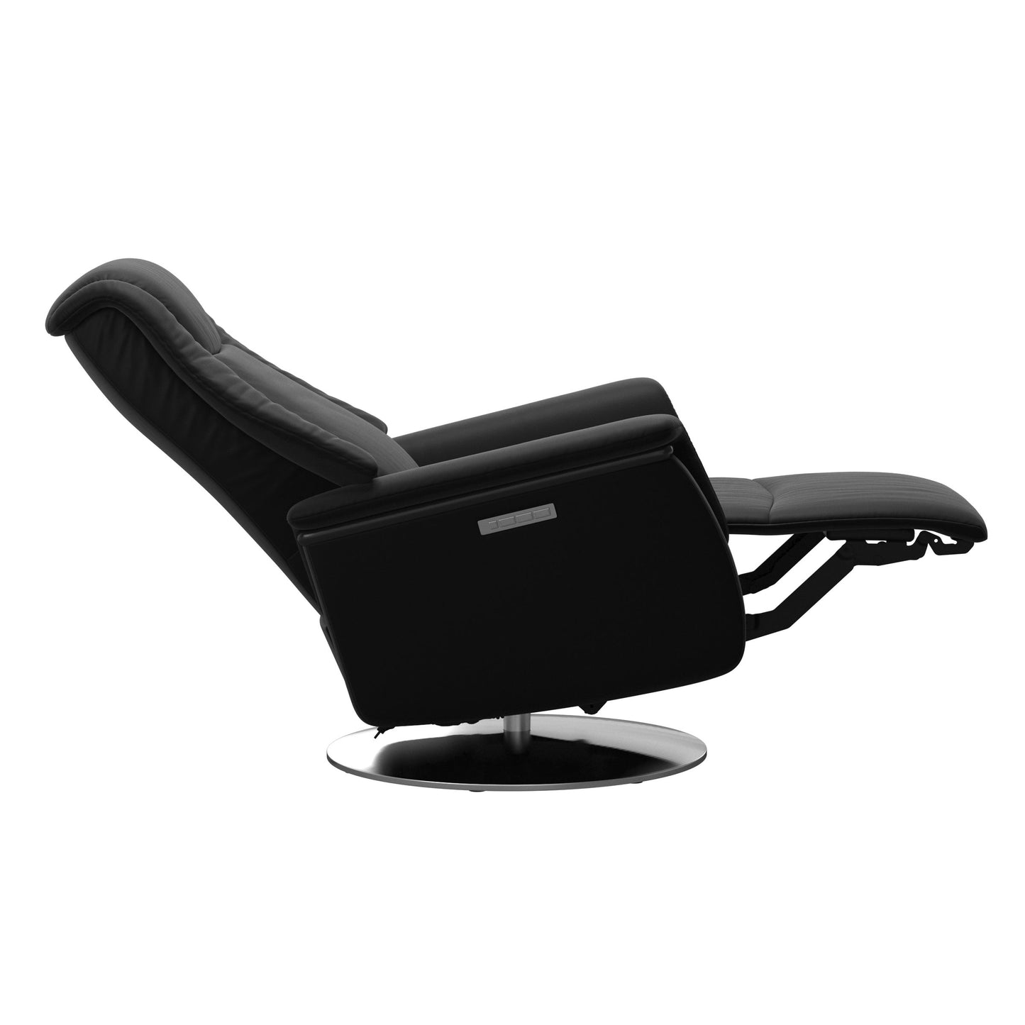 Stressless® max (l) power with moon steel base