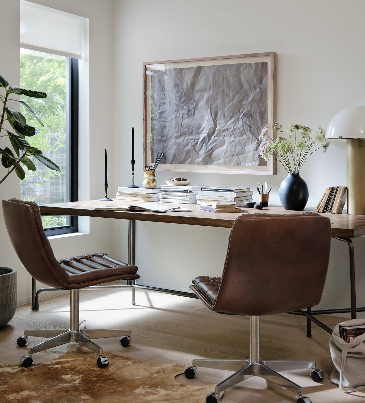 Malibu desk chair-antique whiskey