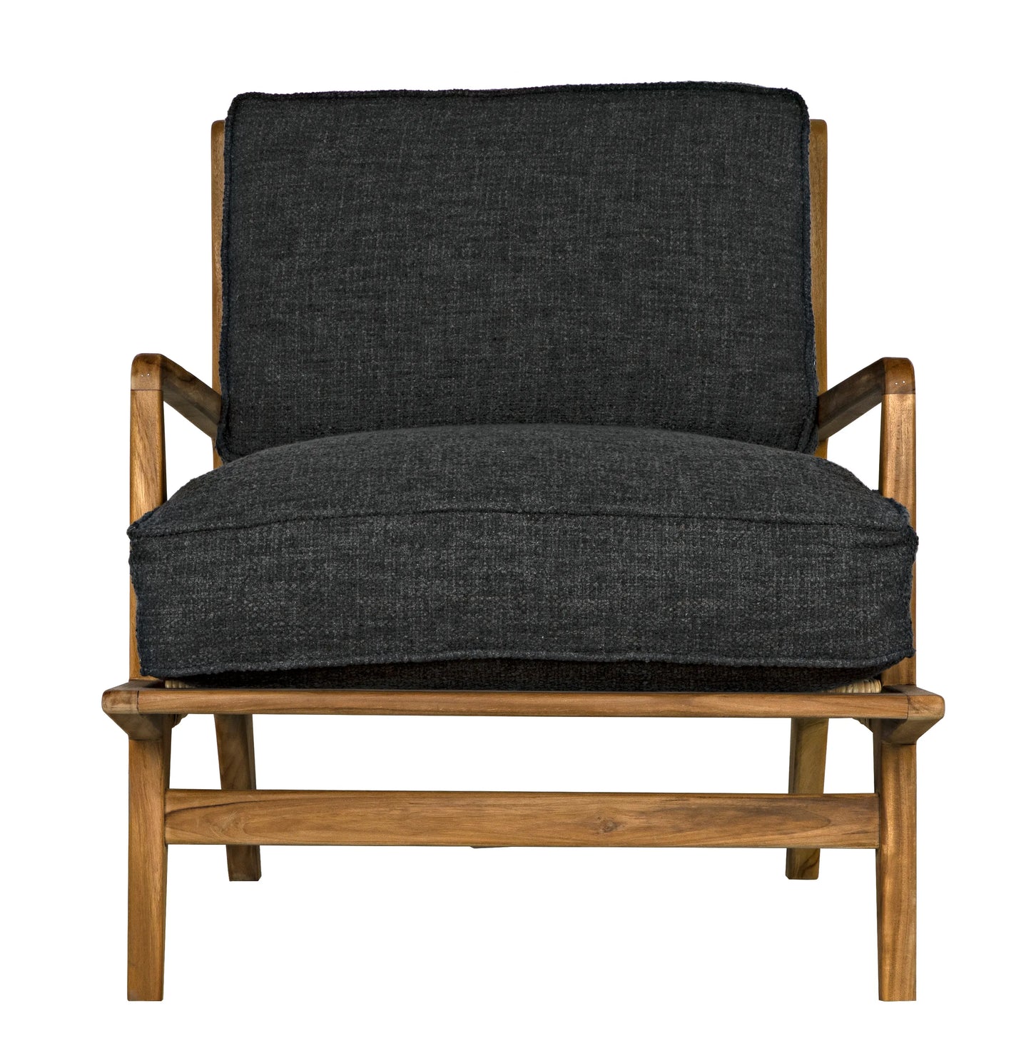 Allister chair, gray us made cushions