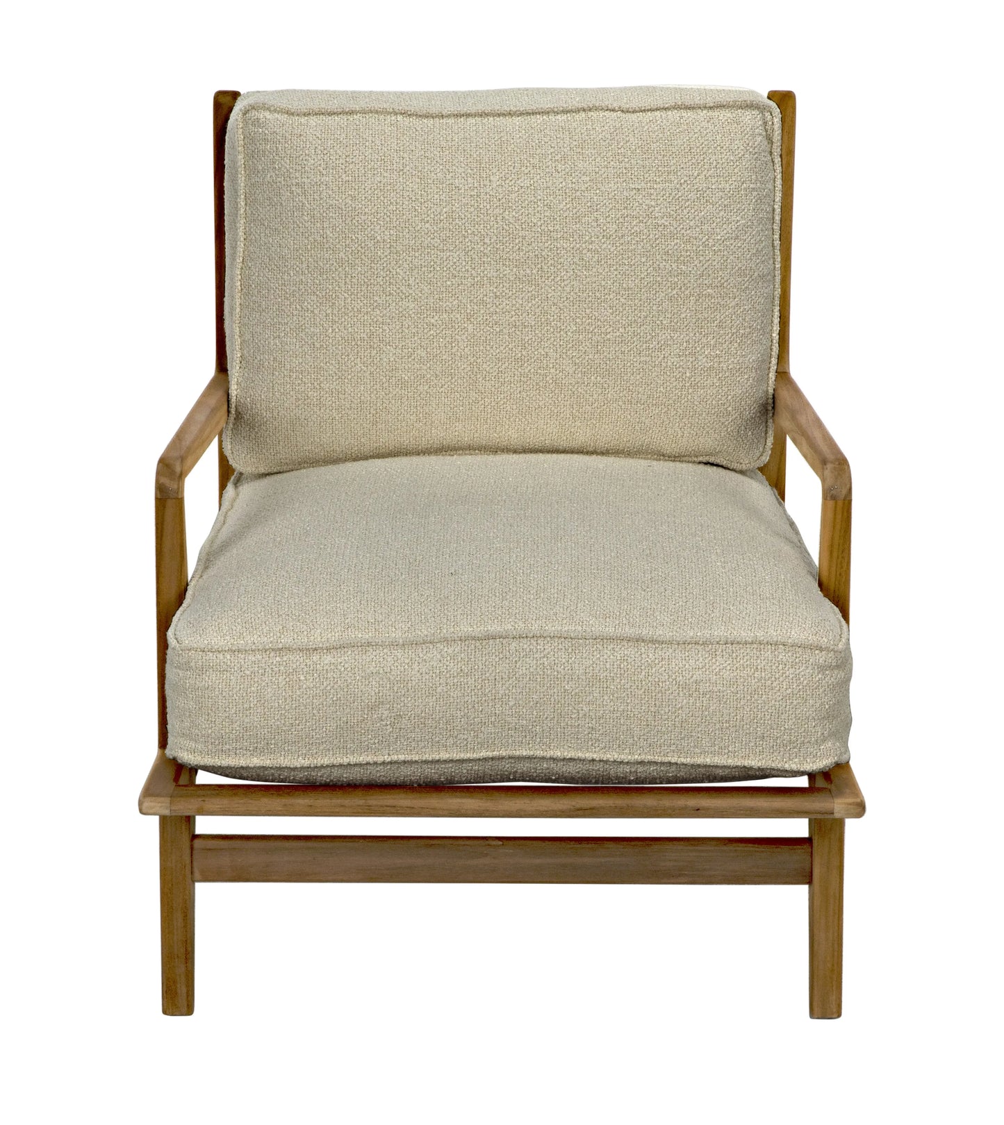 Allister chair, white us made cushions