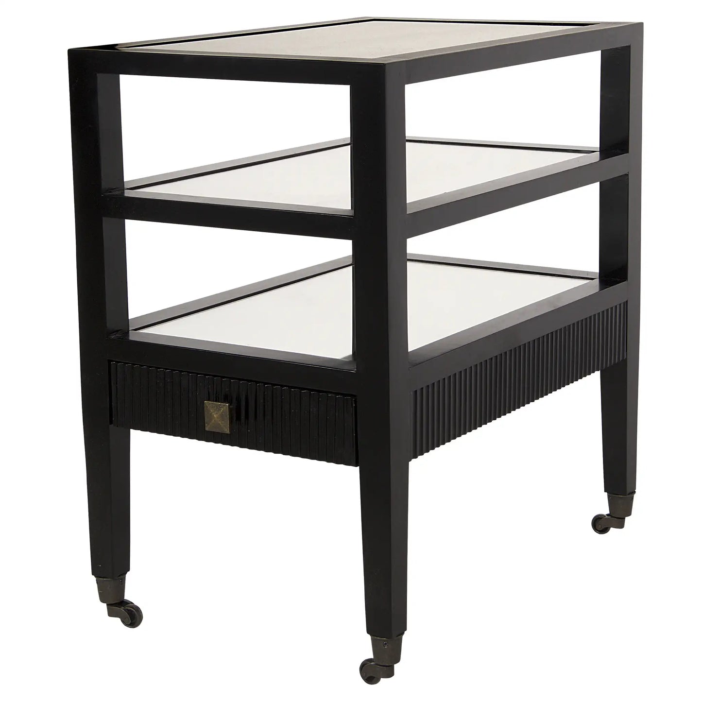 Lesly side table, black